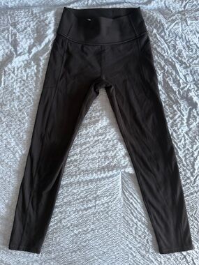 Girls’ all in motion Black Athletic Leggings with Side Pockets Size L 10/12